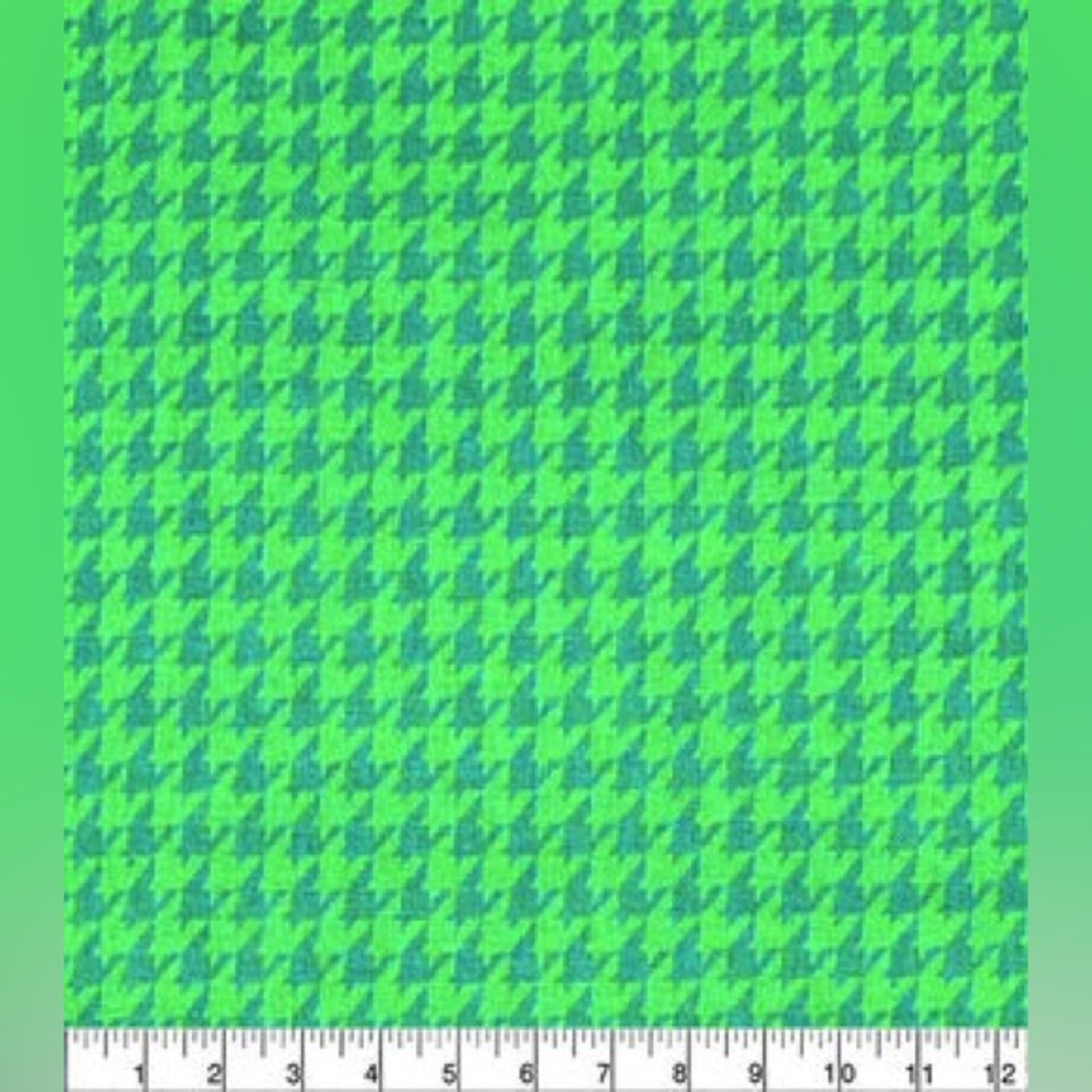 Green Faux Burberry